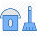Broom Cleaning Mop Icon