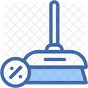 Broom Commerce And Shopping Sweep Icon