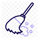 Broom Cleaning  Icon