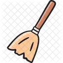 Broom Sweep Cleaning Icon