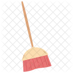 Broom to sweeping the floor  Icon