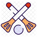 Broomball Glove Recreational Icon
