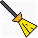 Halloween Broomstick Witch Icon
