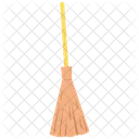Broomstick For Sweeping Yard Cleaning Tool Equipment Icon