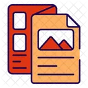Broschüre  Symbol