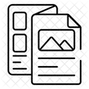 Broschüre  Symbol