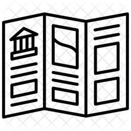 Broschüre  Symbol