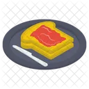 Brot und Marmelade  Symbol