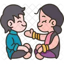Brother Sister Sibling Icon