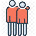 Brothers People Brethren Icon