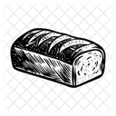 Brotlaib Fruhstuck Gebacken Symbol