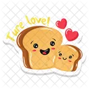 Brotscheiben  Symbol