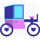 Brougham Carriage Horse Buggy Icon