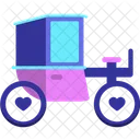 Brougham Carriage Horse Buggy Icono