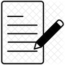 Brouillon Document Plan Icône