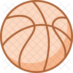 Brown Basketball  Icon