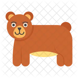 Brown Bear  Icon