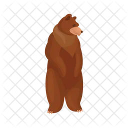 Brown Bear  Icon