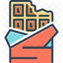 Brown Chocolate Chocolate Confection Icon