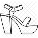 Footwear Icon Line Style Icon