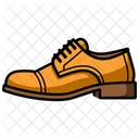 Brown Derby Shoes Shoes  Icon