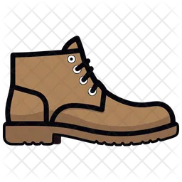 Brown desert  Shoes  Icon