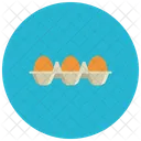 Brown eggs  Icon