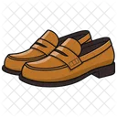 Brown Saddle Shoes  Icon