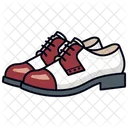 Brown Saddle Shoes  Icon