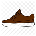 Brown sneaker  Icon