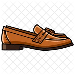 Brown tassel  Shoes  Icon