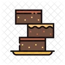 Brownie Kuchen Suss Symbol