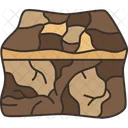 Brownie Cocoa Cake Icon