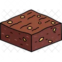 Brownie cake dessert  Icon