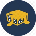 Brownie Cake Desert Icon
