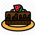 Brownie Pastry Dessert Icon
