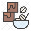 Brownie Oatmeal Chocolate Icon