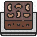 Brownie Chocolate Cake Icon
