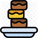 Brownie Bakery Food And Restaurant Icon
