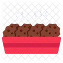 Brownies Food Sweets Icon