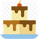 Brownies Cake Dessert Icon