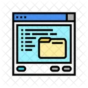 Browse Folder Web Folder Web Data Folder Icon