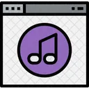 Browser Music Web Icon