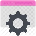 Seo Browser Gear Symbol