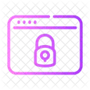 Browser Secure Data Icon