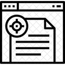 Browser Document Focus Icon