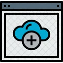 Browser Cloud Add Icon