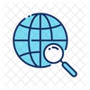 Browser Global Search Network Icon