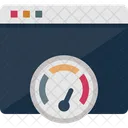 Browser Dashboard Page Speed Icon
