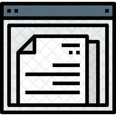 Browser Document Webpage Icon